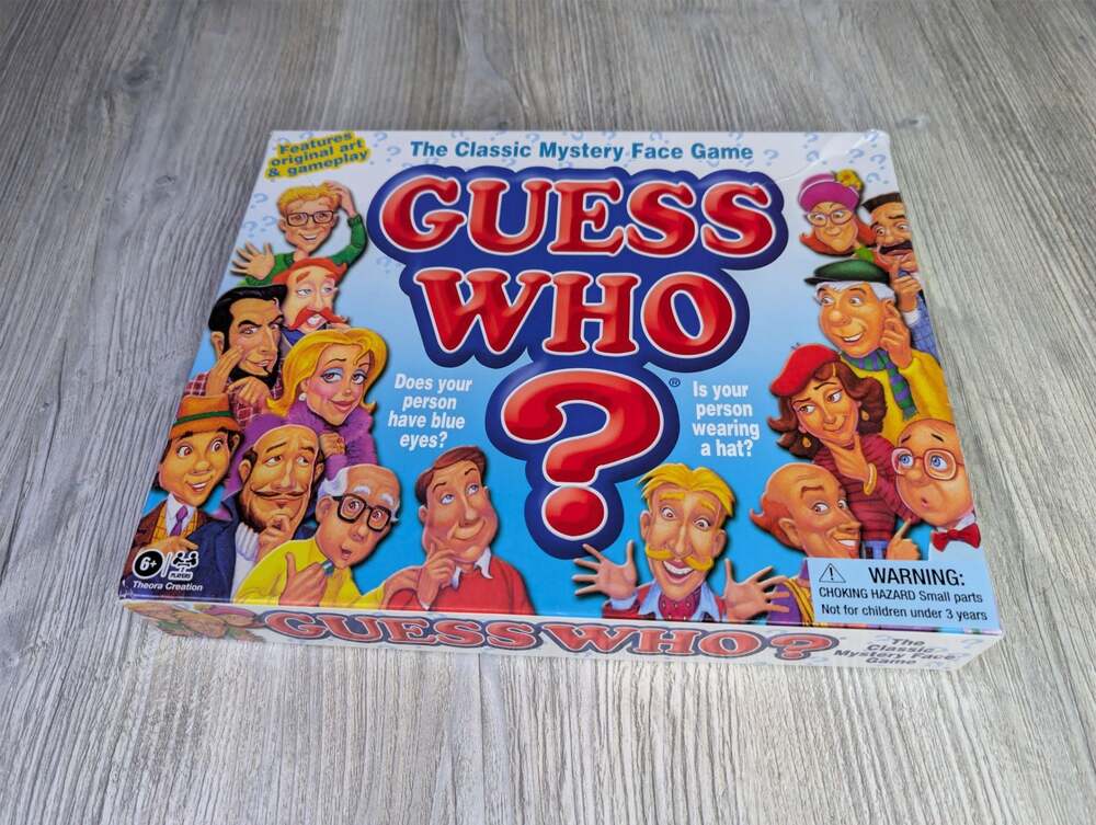 Guess Who? The Classic Mystery Face Game by Theora Creation